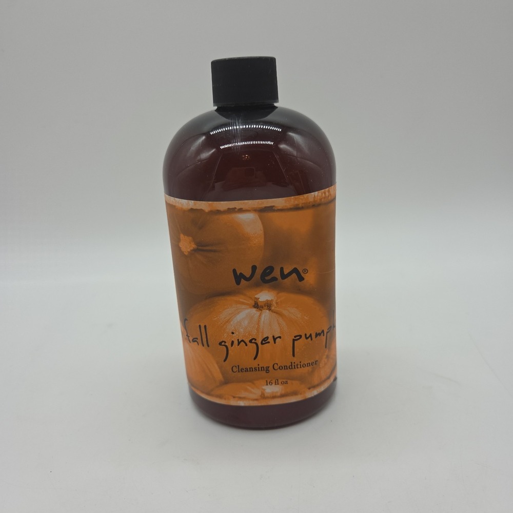 WEN Fall Ginger Pumpkin Cleansing Conditioner 16 oz NEW IN BOX - Picture 2 of 16
